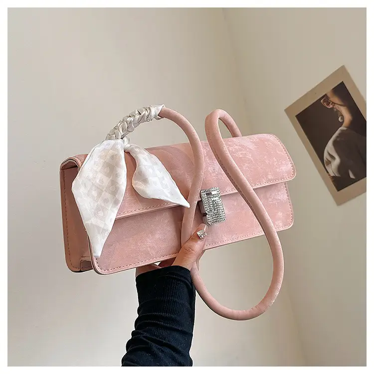 Gentle Silk Scarf Shoulder Bag Women Spring Summer — feature 25