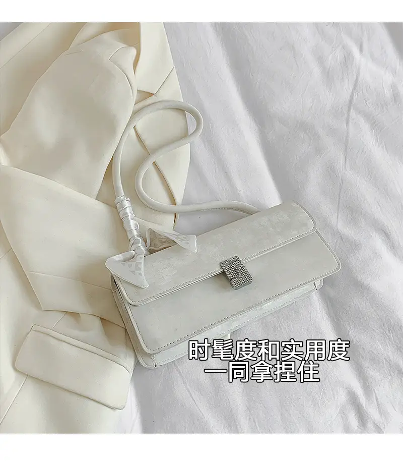 Gentle Silk Scarf Shoulder Bag Women Spring Summer — feature 4
