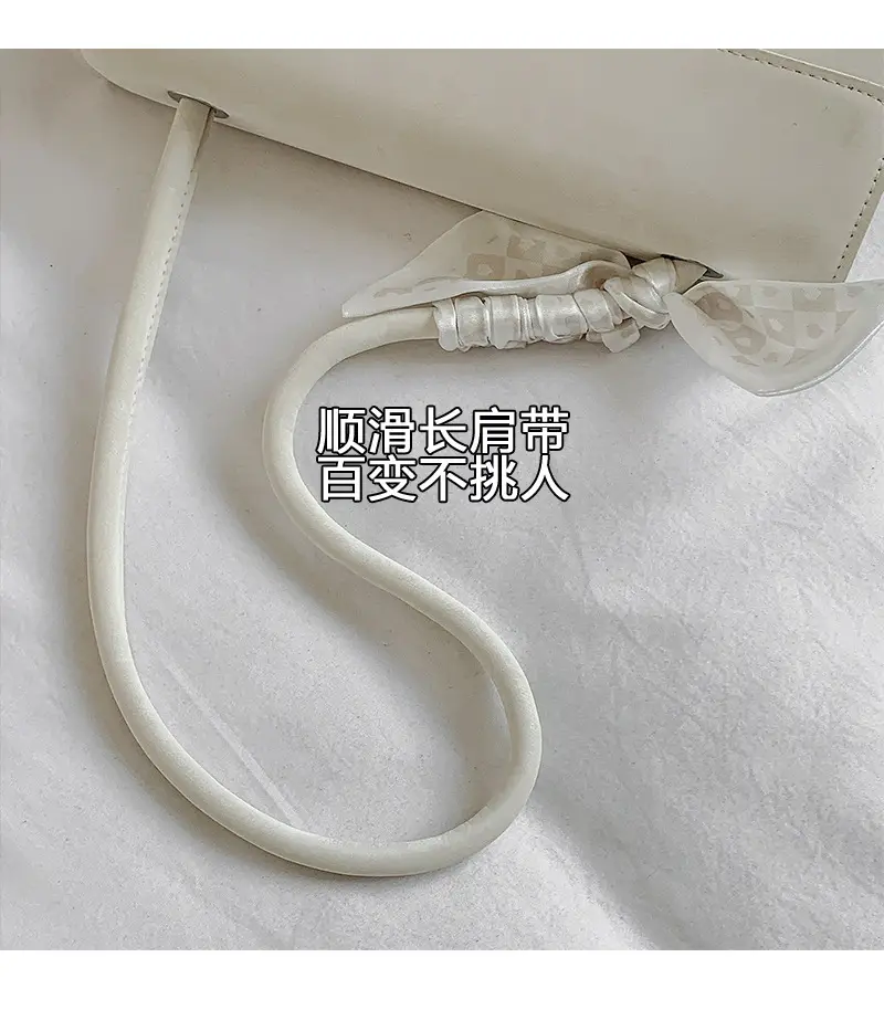 Gentle Silk Scarf Shoulder Bag Women Spring Summer — feature 7