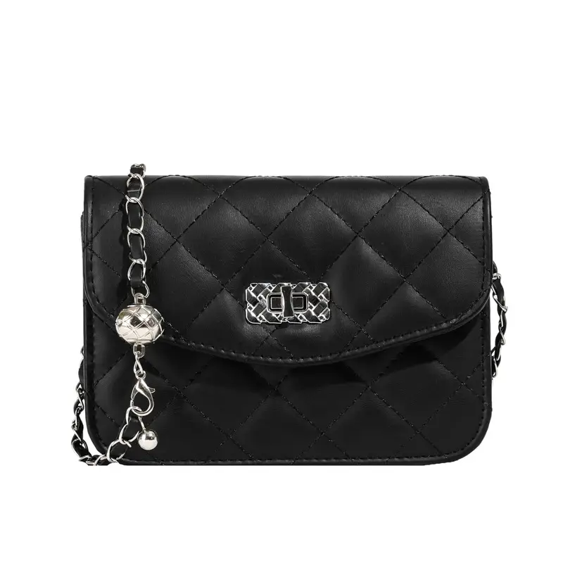 Women's White Chain Crossbody Bag 2024 New - Image 9