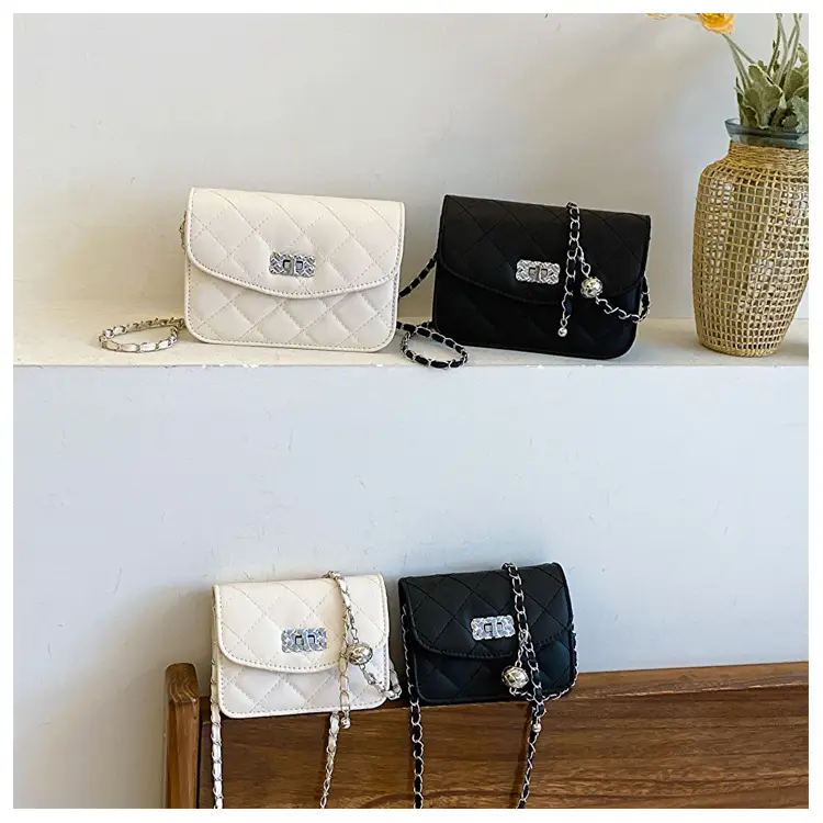 Women's White Chain Crossbody Bag 2024 New — feature 28
