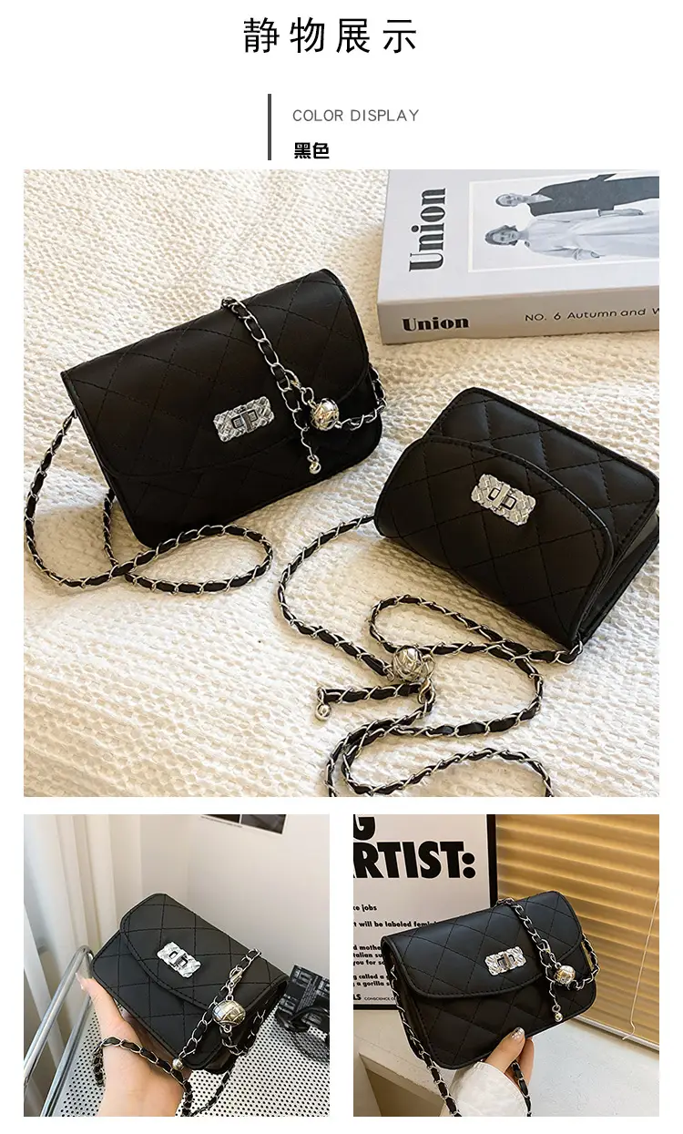 Women's White Chain Crossbody Bag 2024 New — feature 29