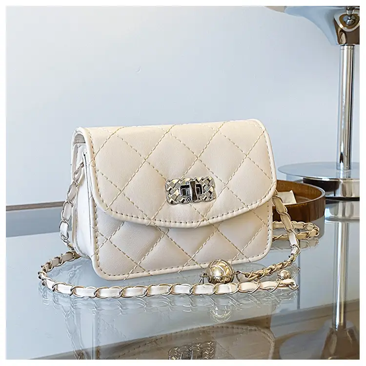 Women's White Chain Crossbody Bag 2024 New — feature 36