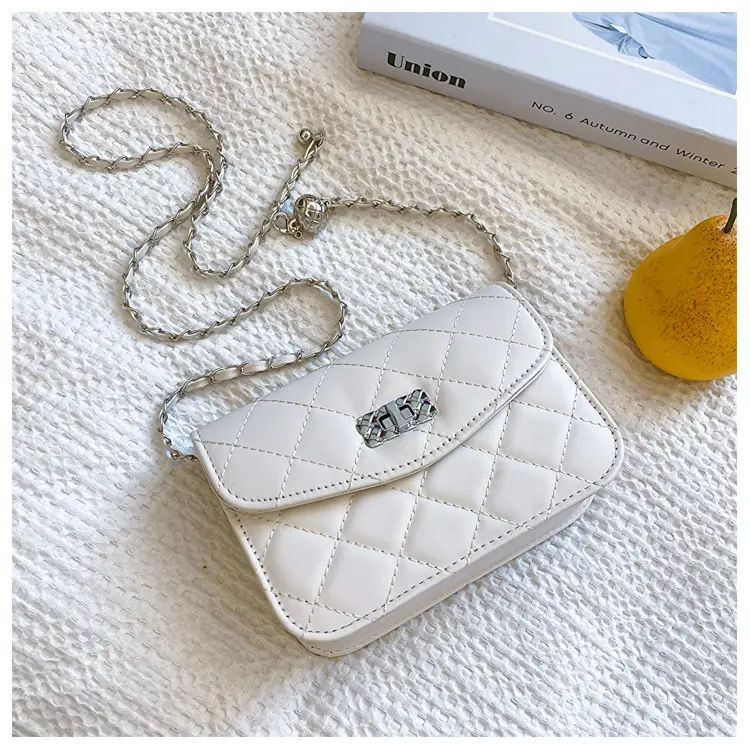 Women's White Chain Crossbody Bag 2024 New — feature 40