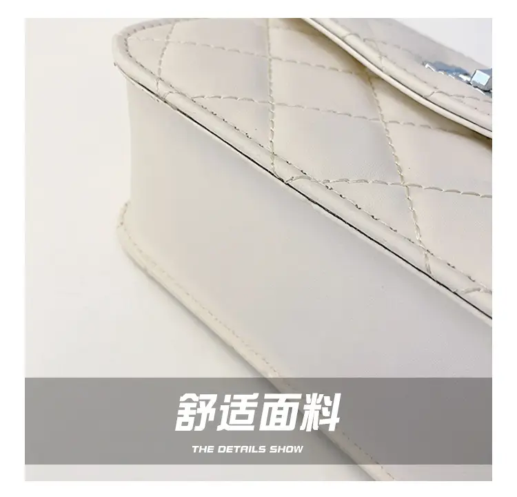 Women's White Chain Crossbody Bag 2024 New — feature 5