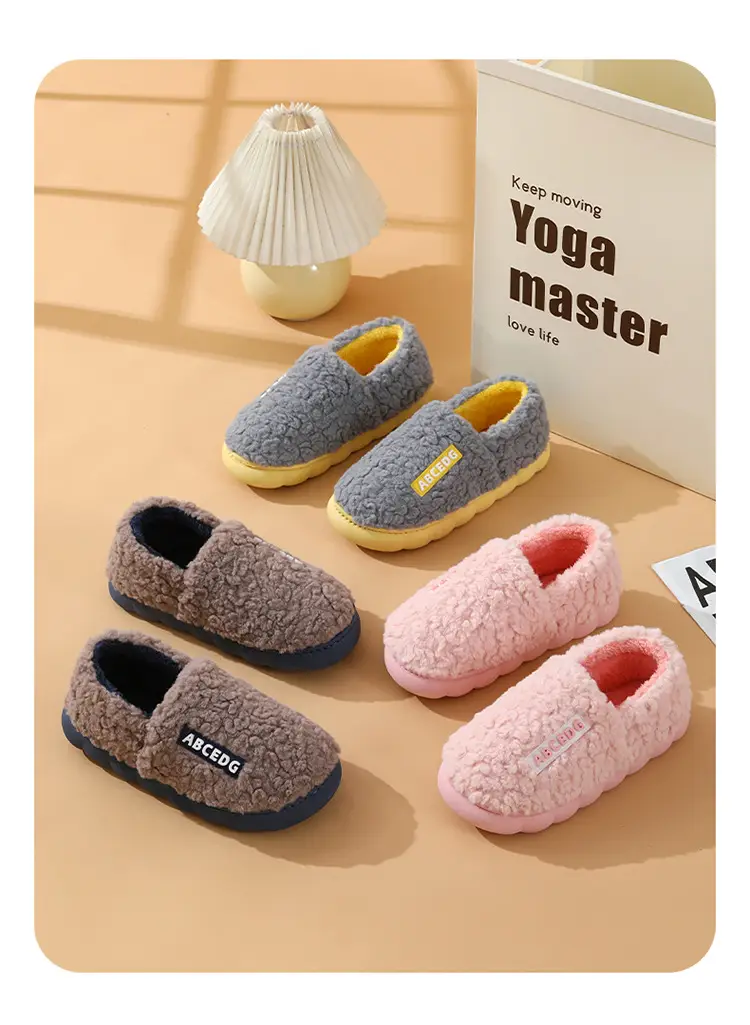 Winter Cotton Slippers for Men Women Warm Waterproof — feature 13
