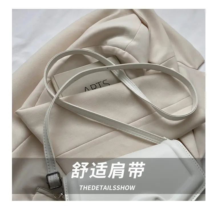 Women's Brown Crescent Lock Shoulder Bag 2025 New Trendy — feature 7