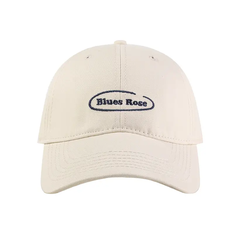 Women's Beige Baseball Cap with Logo Anti-Uv Sun Hat - Image 11
