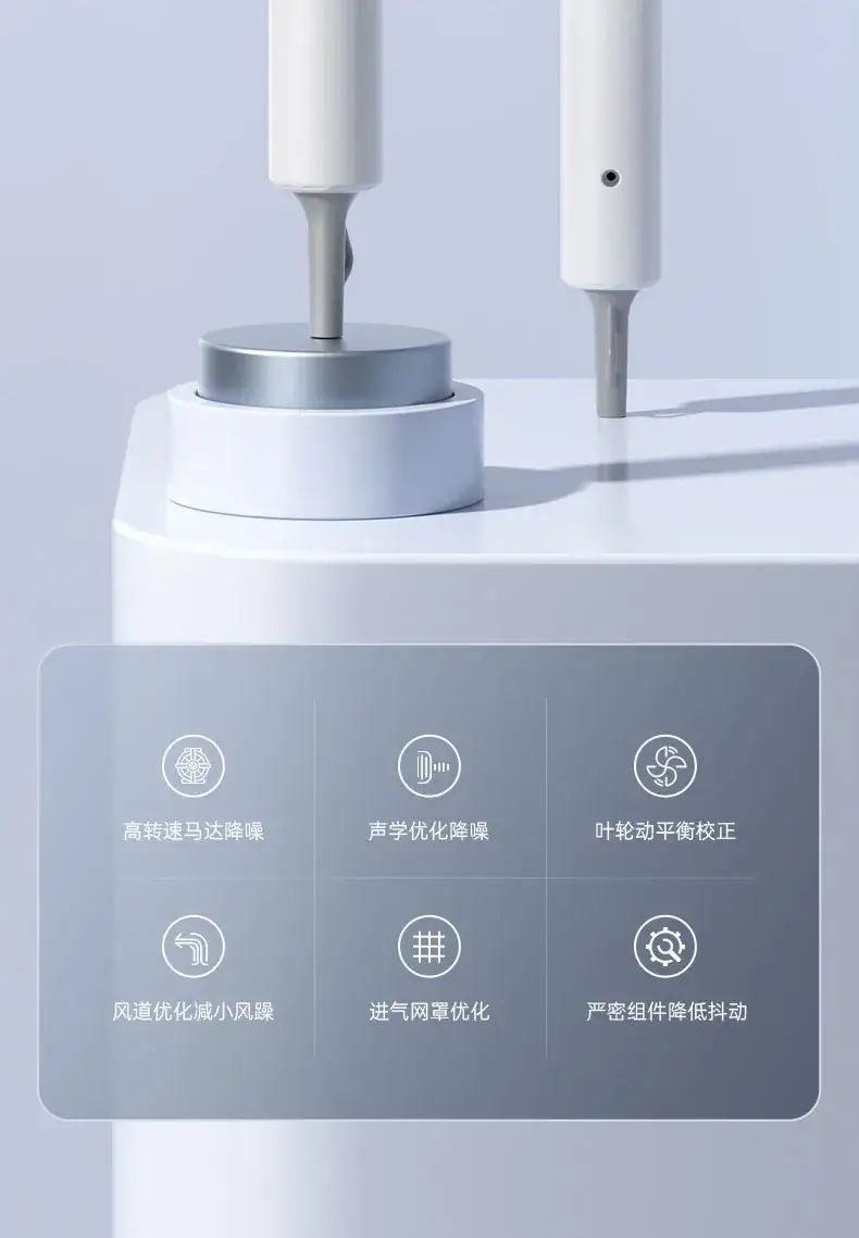 1800W Hair Dryer with Blue Light & Smart Protection — feature 22
