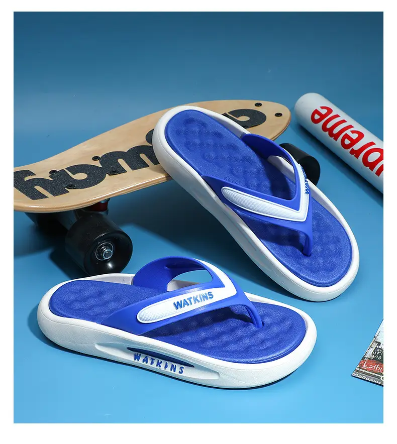 Soft Sole High-end Flip-flops for Men, Thick-soled Summer Outer Wear, Beach Non-slip, Cool and Handsome Flip-flops for Men — feature 26