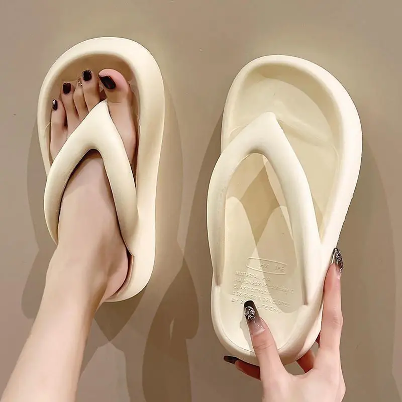 Soft Sole High-end Flip-flops for Men, Thick-soled Summer Outer Wear, Beach Non-slip, Cool and Handsome Flip-flops for Men - Image 5