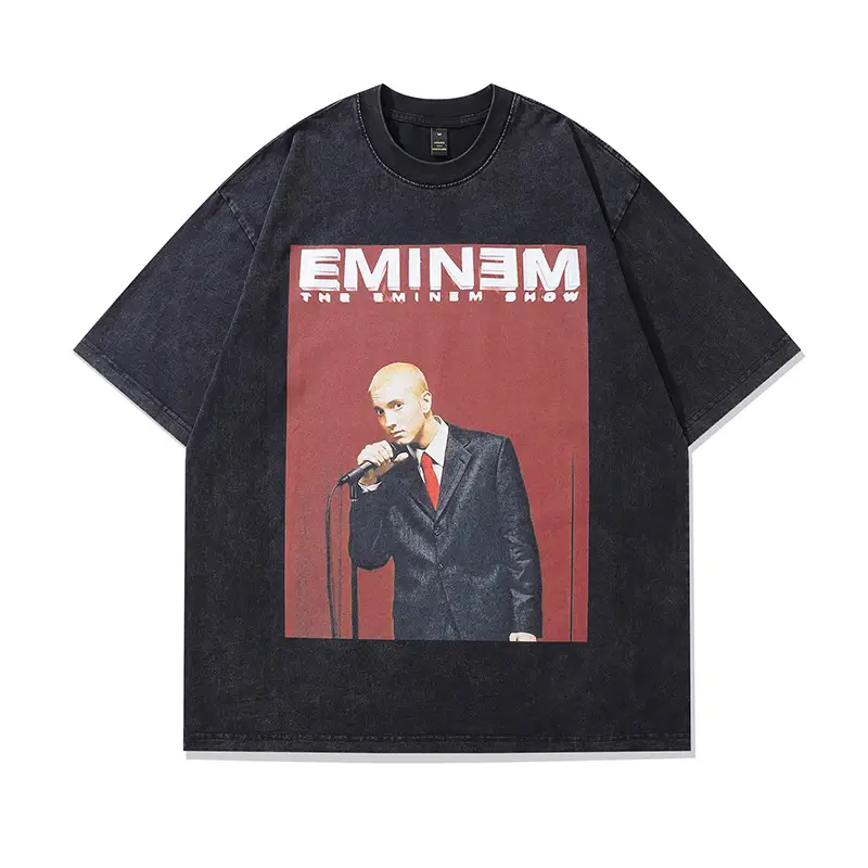 Eminem Printed Cotton T-Shirt for Men - Image 8