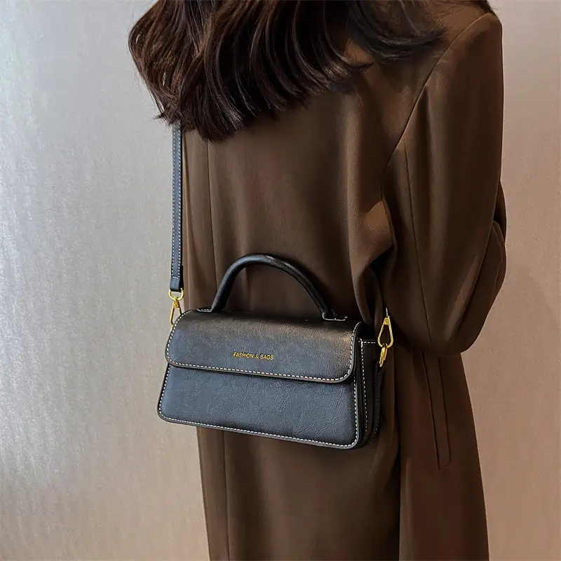 Vintage Textured Women's Shoulder Crossbody Bag 2024 - Image 5