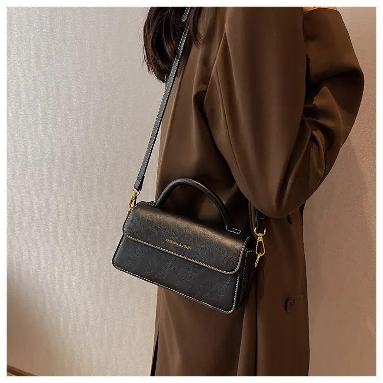 Vintage Textured Women's Shoulder Crossbody Bag 2024 — feature 19