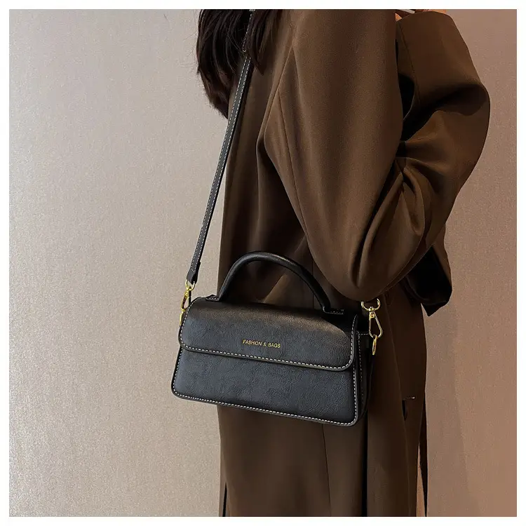 Vintage Textured Women's Shoulder Crossbody Bag 2024 — feature 21