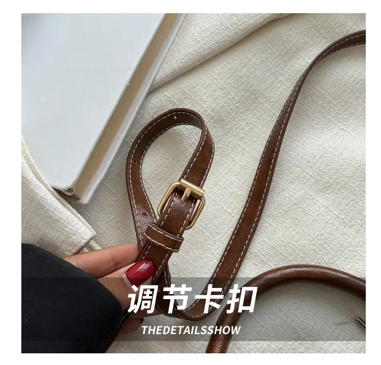 Vintage Textured Women's Shoulder Crossbody Bag 2024 — feature 6