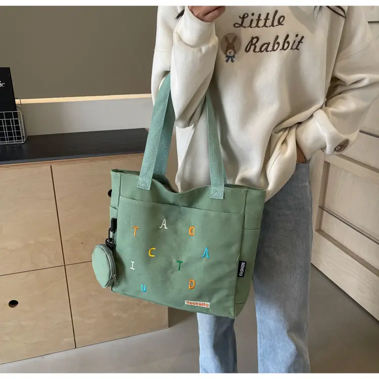 Women Canvas Tote Bag Large Capacity 2024 New Commuter — feature 10