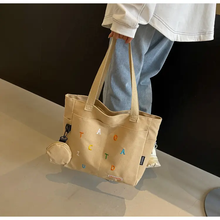 Women Canvas Tote Bag Large Capacity 2024 New Commuter — feature 20