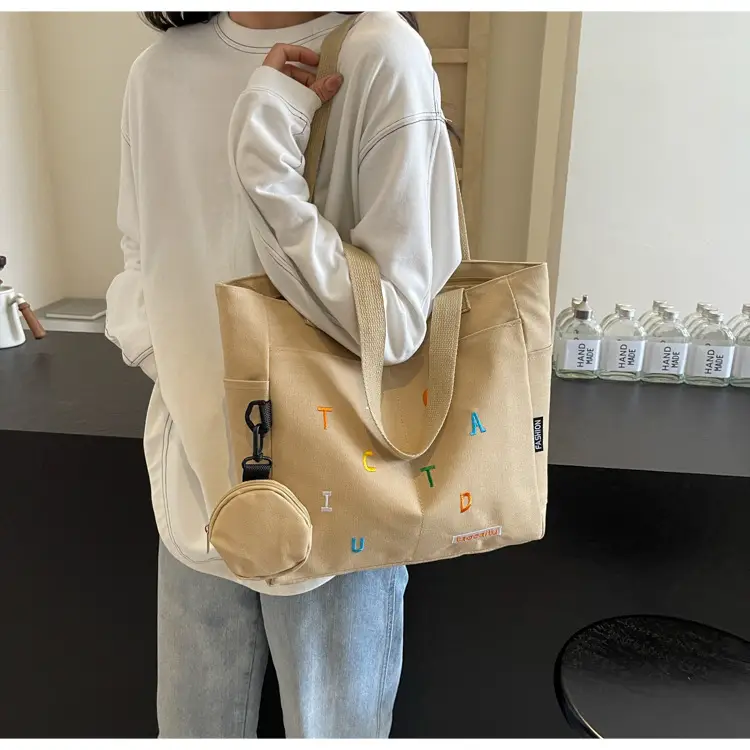 Women Canvas Tote Bag Large Capacity 2024 New Commuter — feature 27