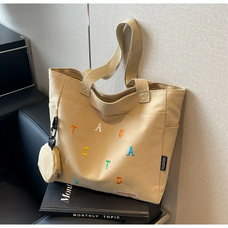 Women Canvas Tote Bag Large Capacity 2024 New Commuter — feature 28