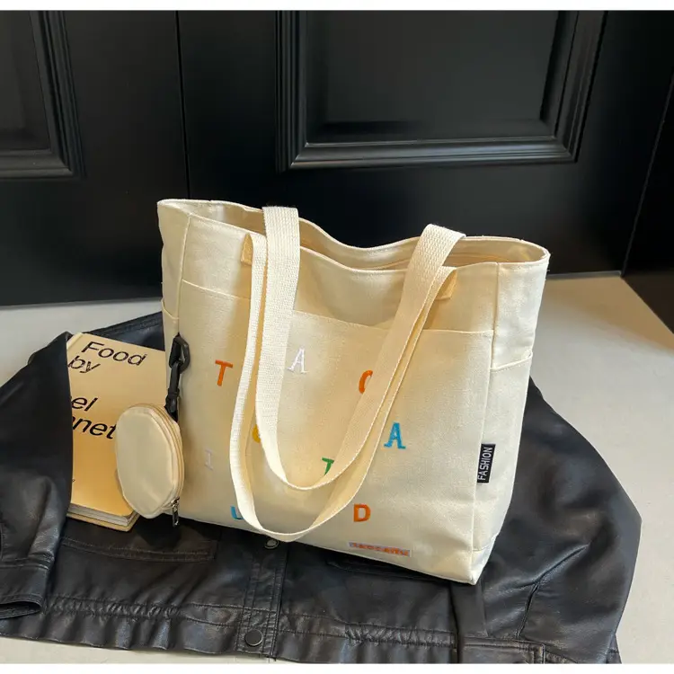 Women Canvas Tote Bag Large Capacity 2024 New Commuter — feature 29