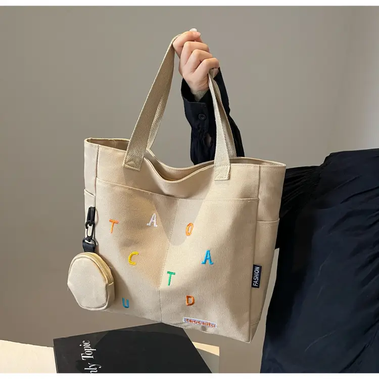 Women Canvas Tote Bag Large Capacity 2024 New Commuter — feature 32