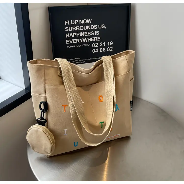 Women Canvas Tote Bag Large Capacity 2024 New Commuter — feature 33