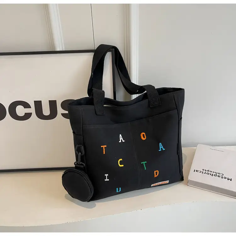 Women Canvas Tote Bag Large Capacity 2024 New Commuter — feature 37