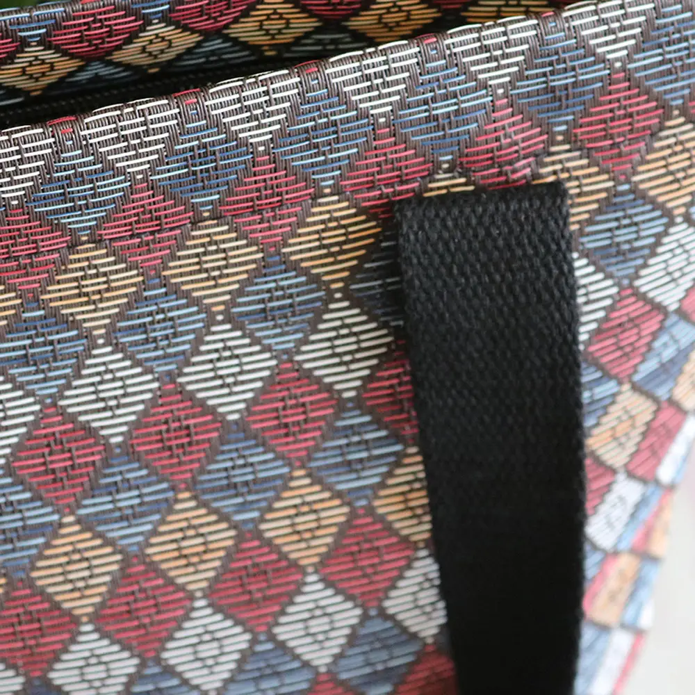 Women's Woven Phone Bag with Handle - Image 7
