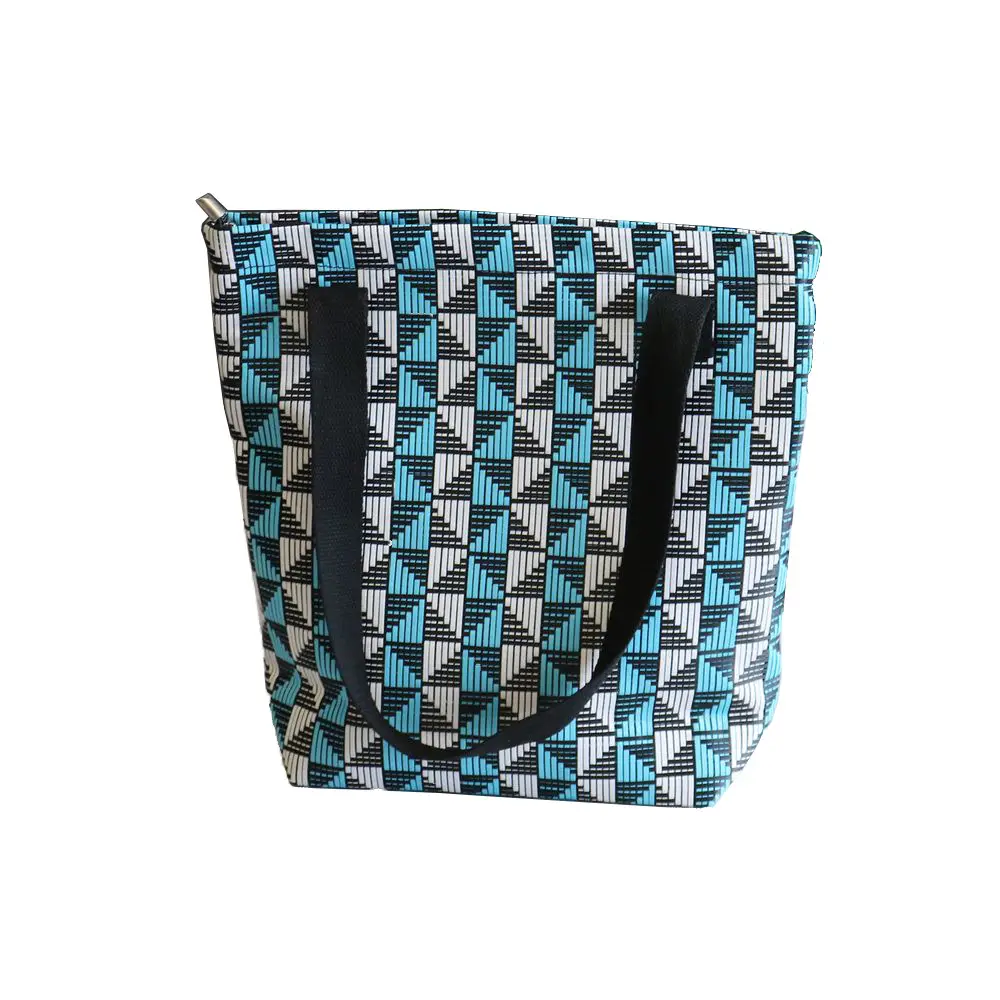 Women's Woven Phone Bag with Handle - Image 10