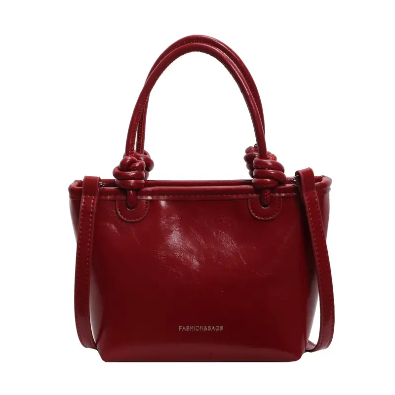 Red Korean Style Women's Shoulder Bag 2024 - Image 9