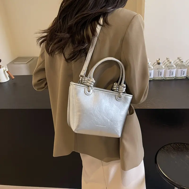 Red Korean Style Women's Shoulder Bag 2024 - Image 3