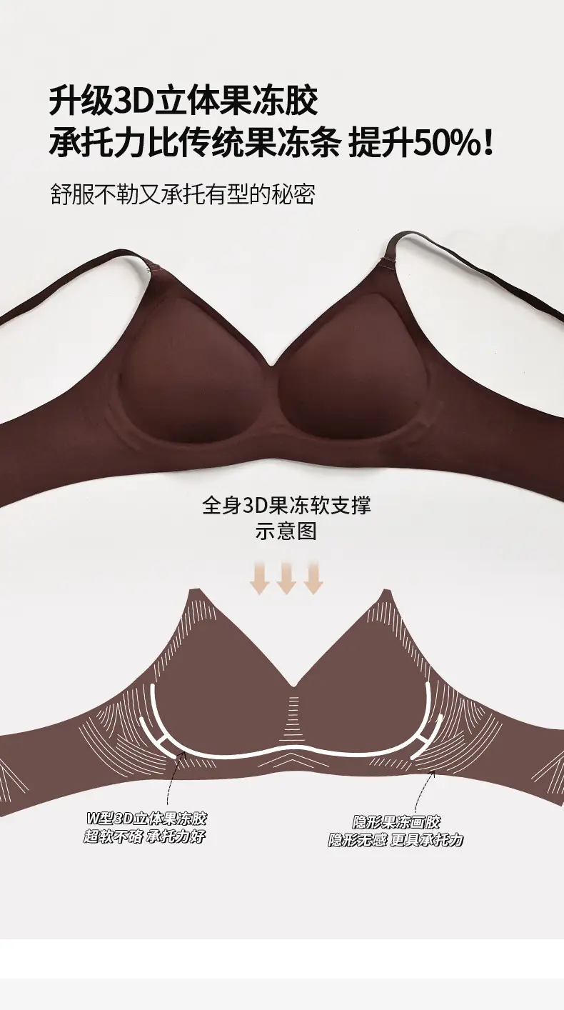 7D Jelly Support Underwear Women's Push-Up Seamless — feature 5