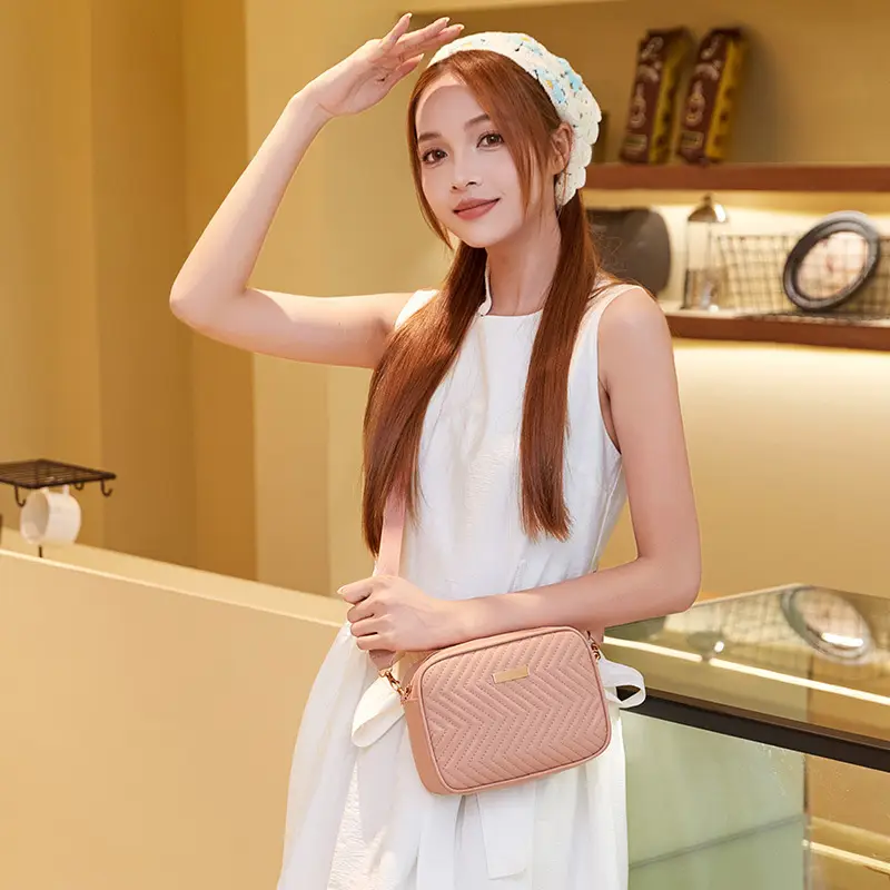 Black Wave Pattern Women's Crossbody Bag 2024 - Image 9