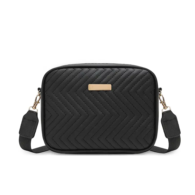 Black Wave Pattern Women's Crossbody Bag 2024 - Image 10