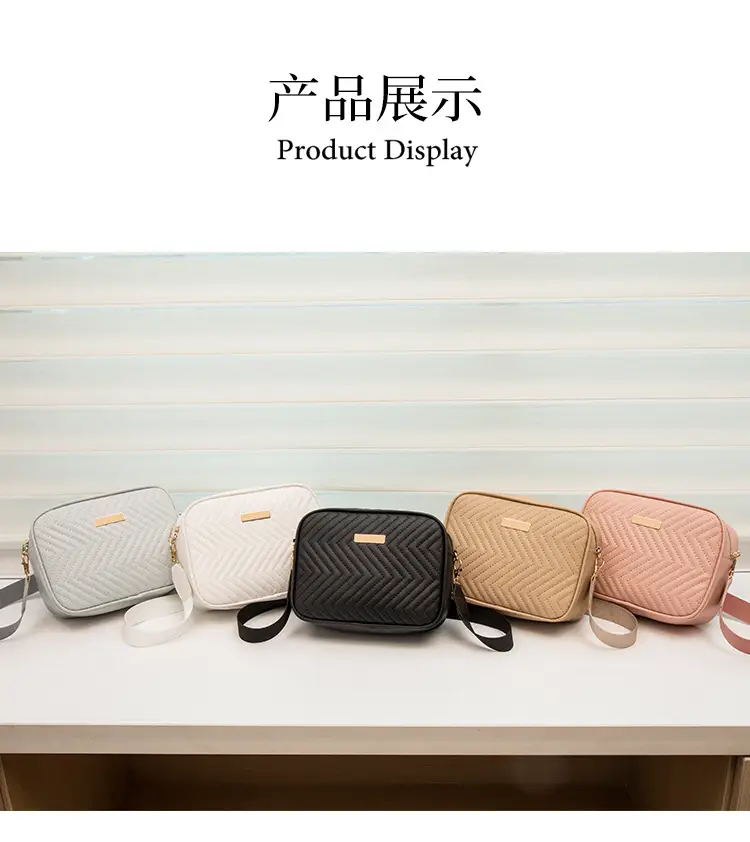 Black Wave Pattern Women's Crossbody Bag 2024 — feature 15