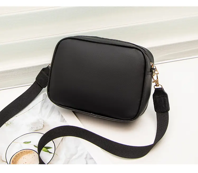 Black Wave Pattern Women's Crossbody Bag 2024 — feature 21