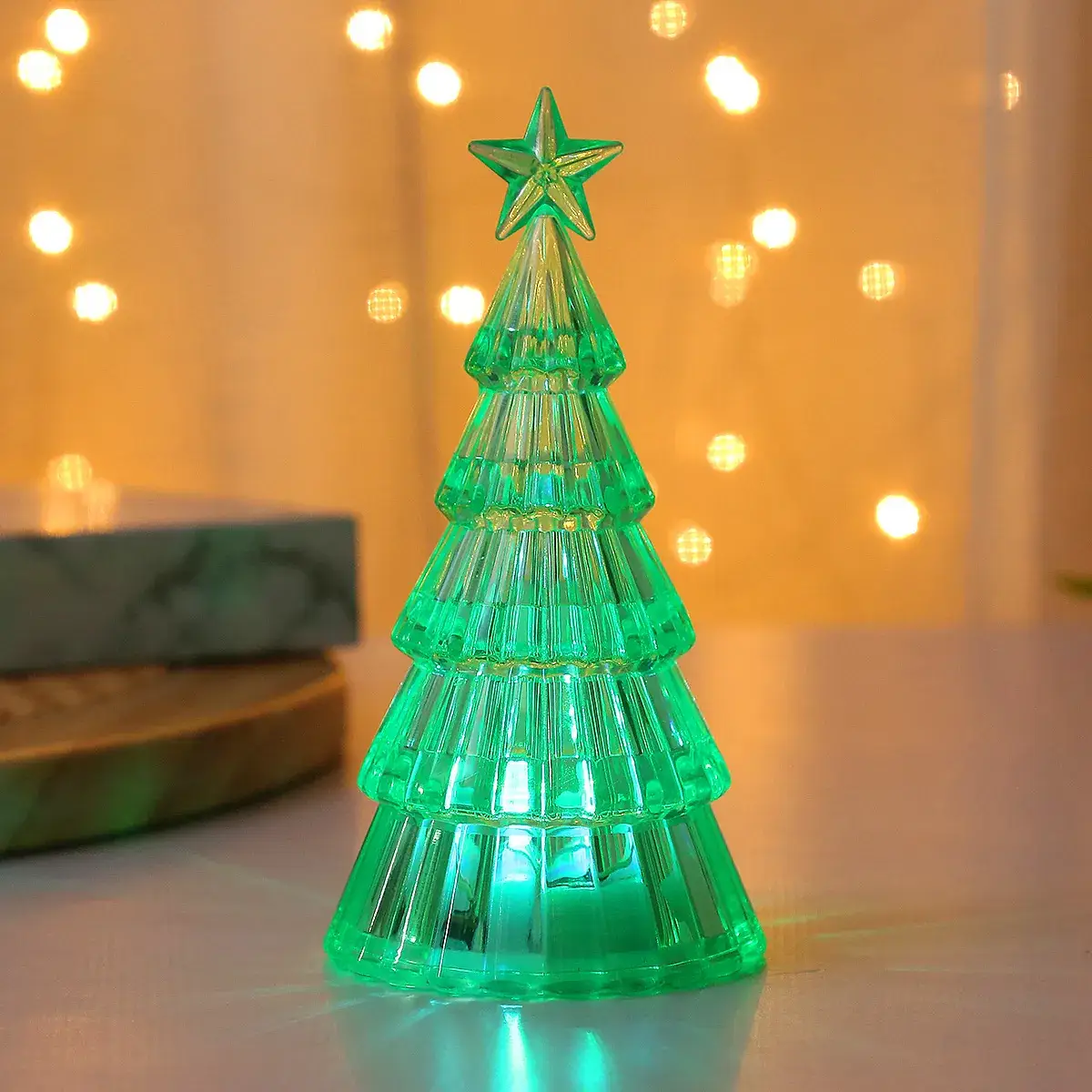 Glowing Mini Christmas Tree Party Decor - Image 10