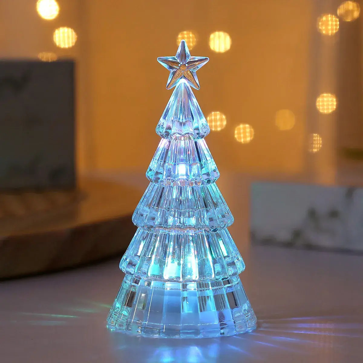 Glowing Mini Christmas Tree Party Decor - Image 2