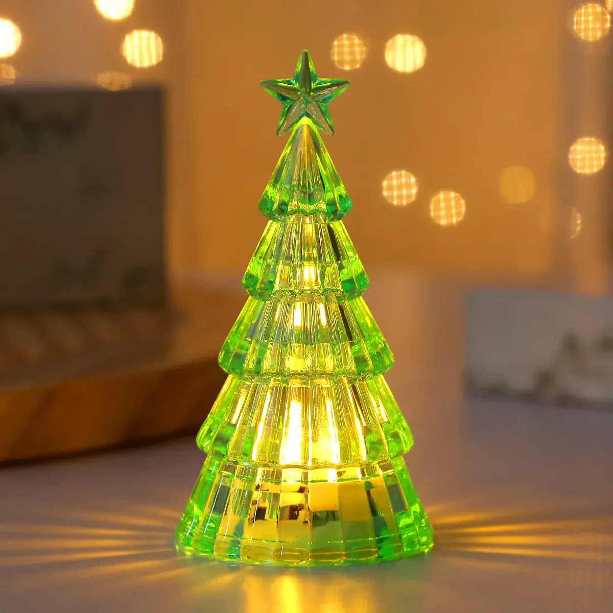 Glowing Mini Christmas Tree Party Decor - Image 3