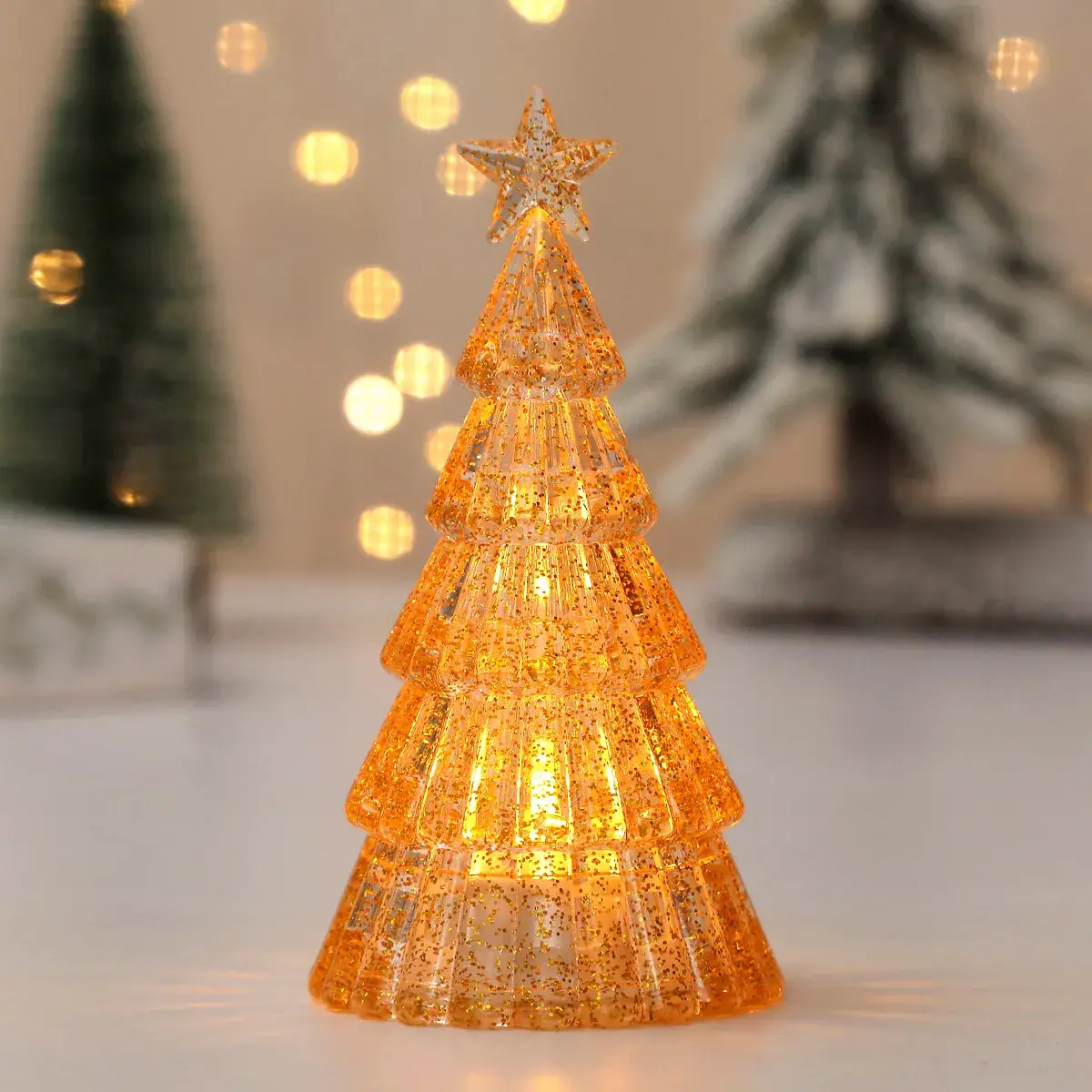 Glowing Mini Christmas Tree Party Decor - Image 5