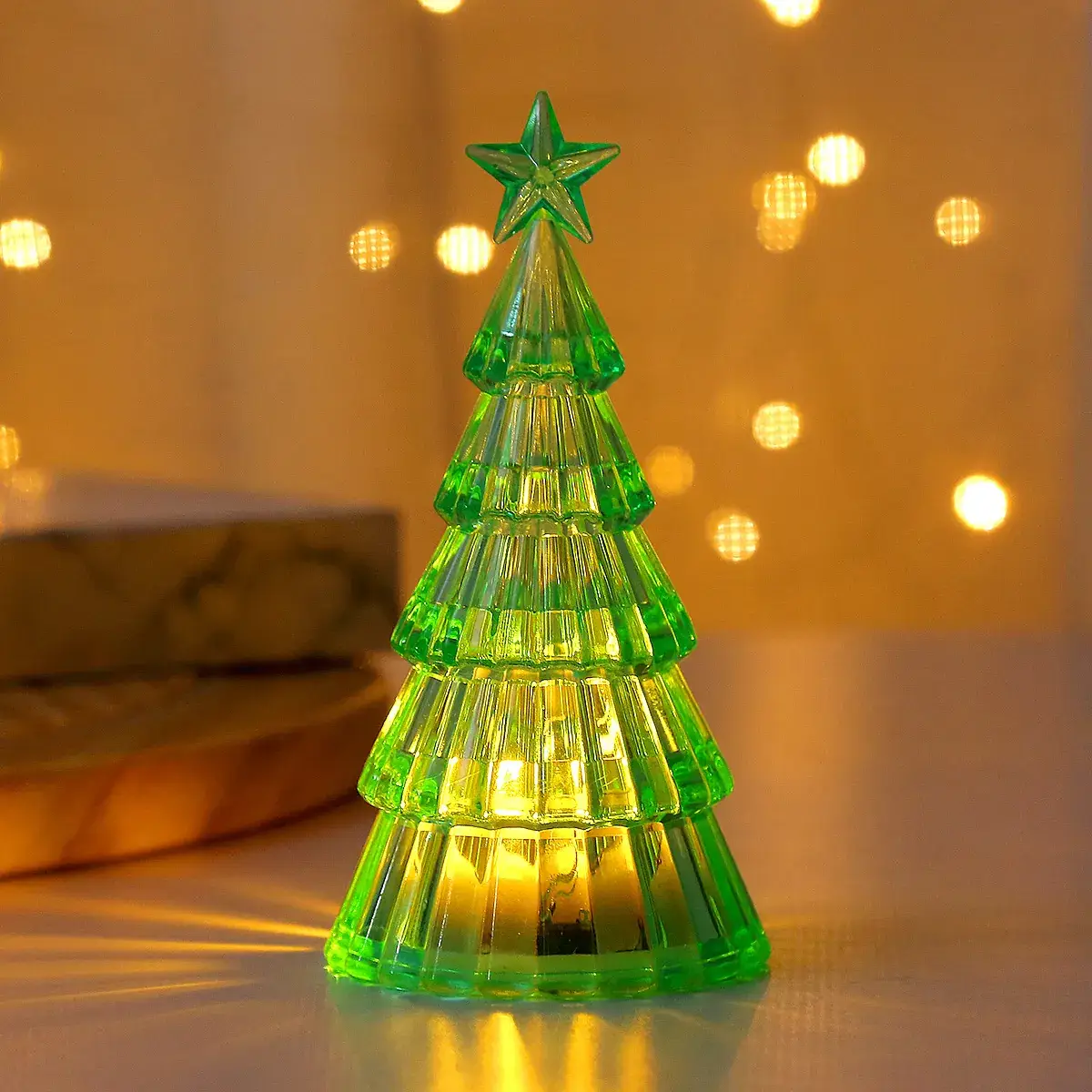 Glowing Mini Christmas Tree Party Decor - Image 9