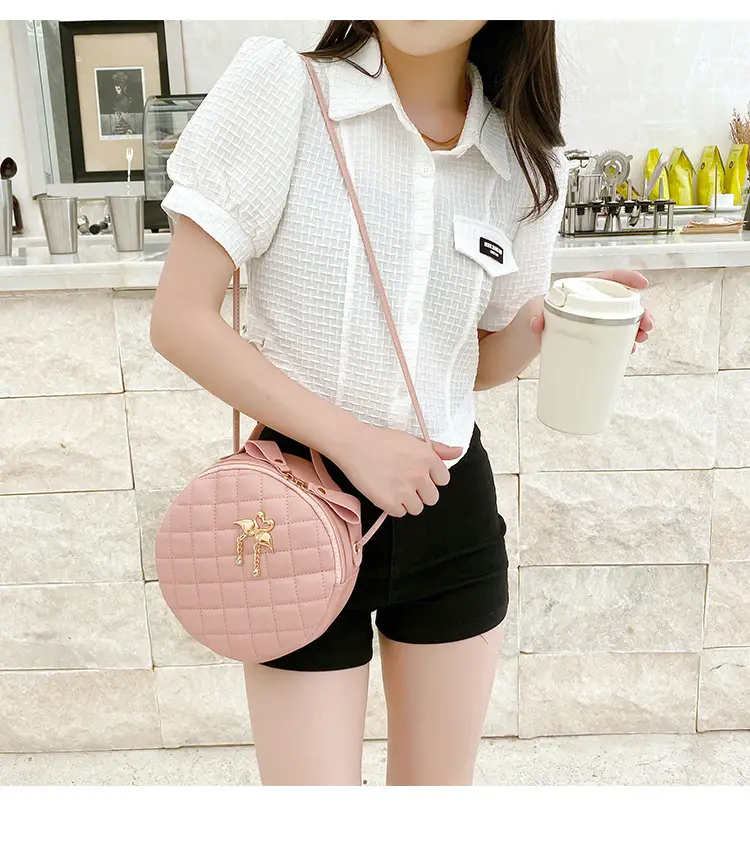 White Diamond Embroidered Crossbody Bag for Women — feature 15