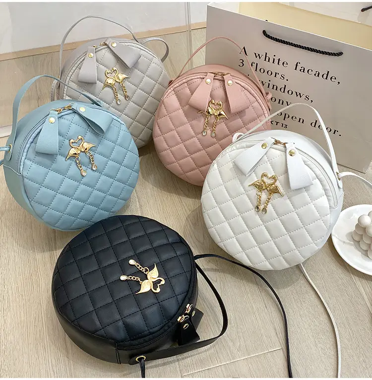 White Diamond Embroidered Crossbody Bag for Women — feature 2