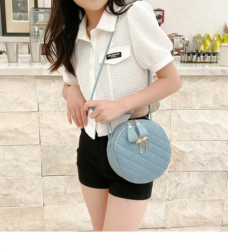 White Diamond Embroidered Crossbody Bag for Women — feature 20