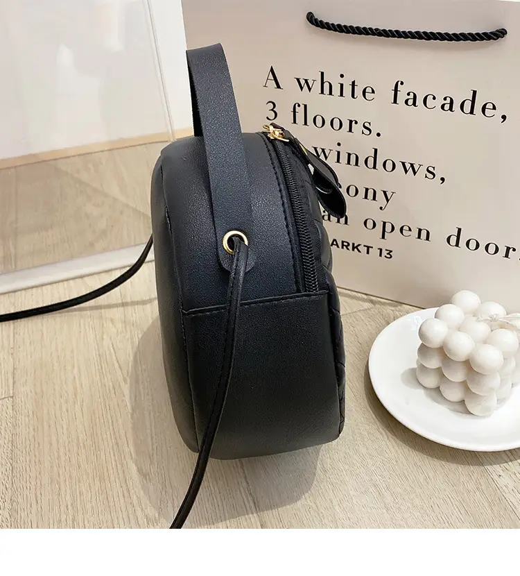 White Diamond Embroidered Crossbody Bag for Women — feature 21