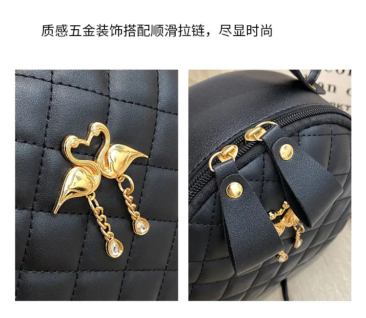 White Diamond Embroidered Crossbody Bag for Women — feature 4