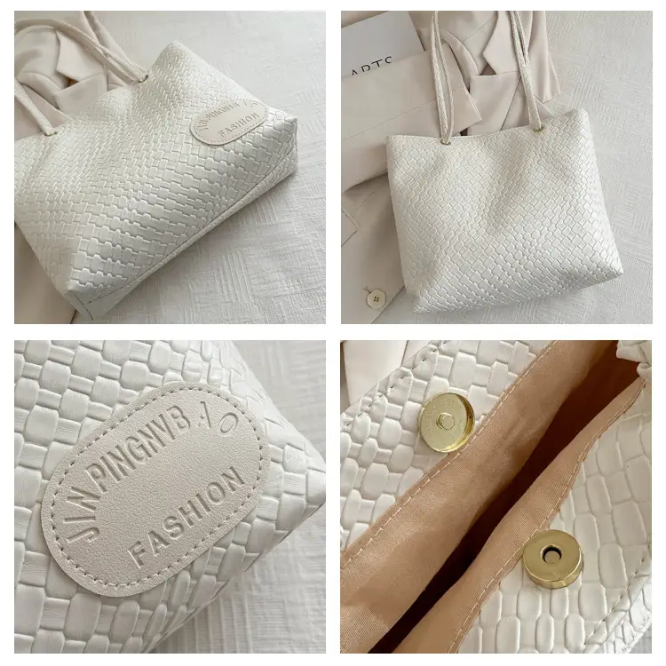 Women Woven Tan Shoulder Bag 2024 Spring Summer — feature 9