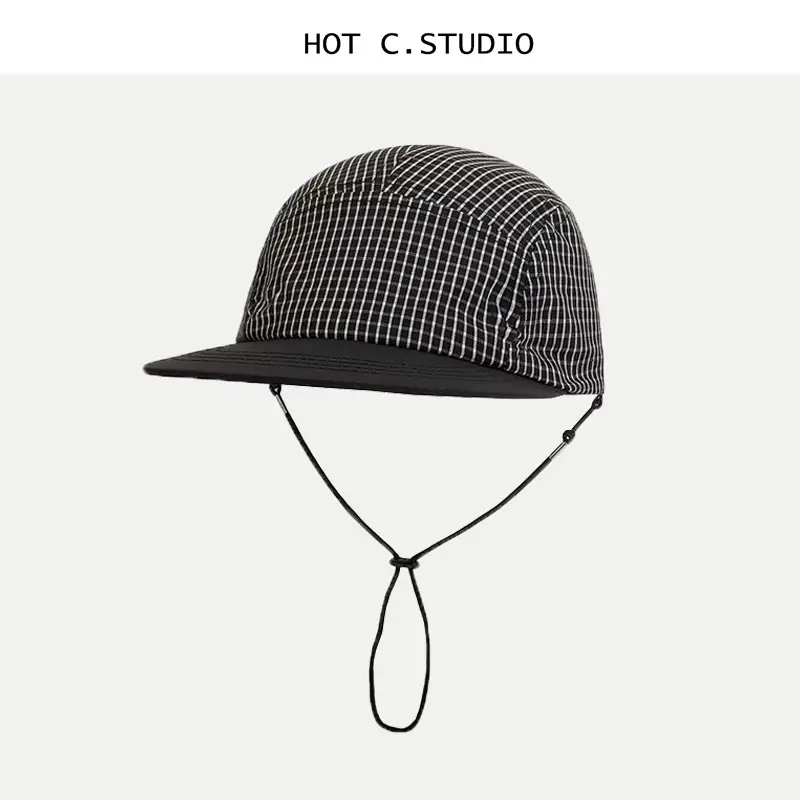 Women Duck Tongue Hat with Drawstring Sunscreen — feature 2