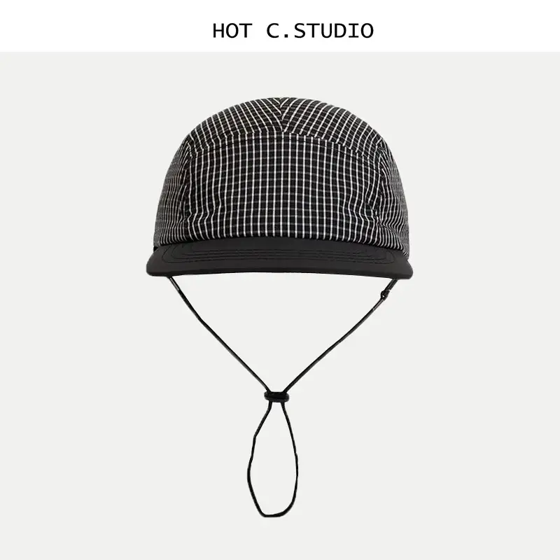 Women Duck Tongue Hat with Drawstring Sunscreen — feature 3
